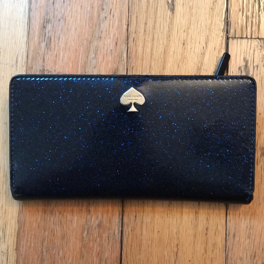 Authentic Kate Spade Glitter Bug Stacy Wallet